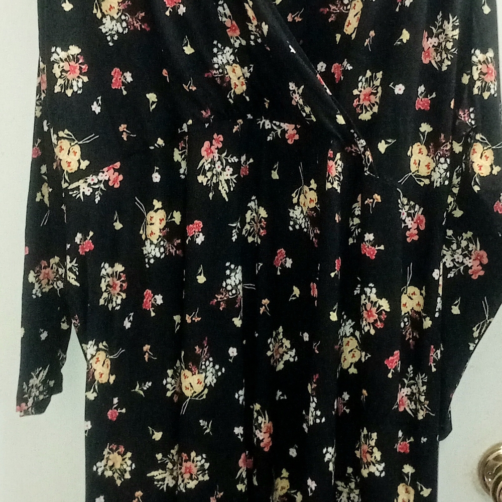 3 Floral Cross Body  Midi Dresses